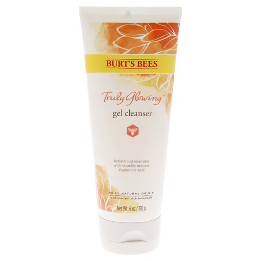 Truly Glowing Gel Cleanser by Burts Bees for Unisex - 6 oz Cleanser