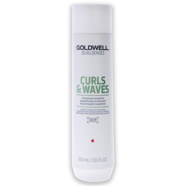 DualSenses Curls and Waves Hydrating Shampoo by Goldwell for Unisex - 10.1 oz Shampoo