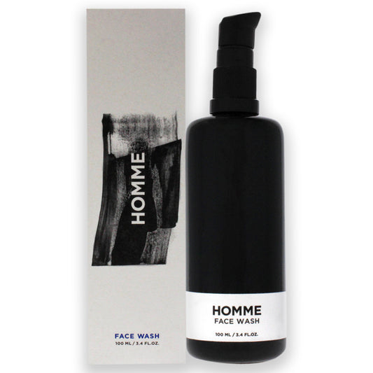 Homme Face Wash by Homme for Men - 3.4 oz Cleanser