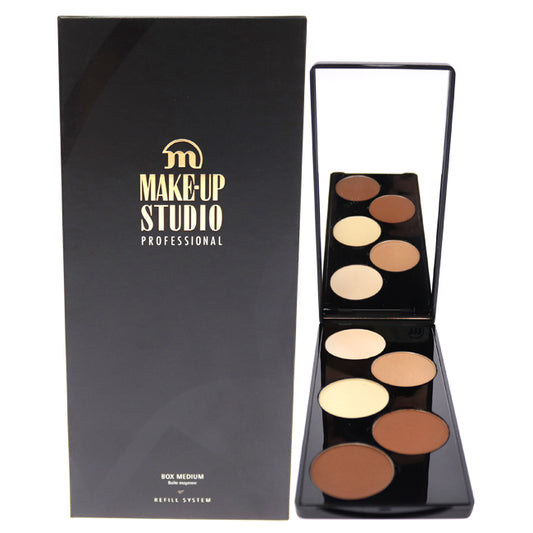 Shaping Box Powder - Light by Make-Up Studio for Women - 0.55 oz Highlighter