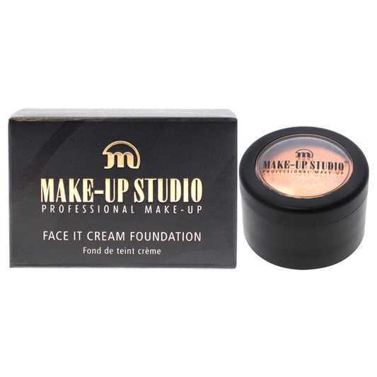 Face It Cream Foundation - 1 Olive Medium by Make-Up Studio for Women - 0.68 oz Foundation