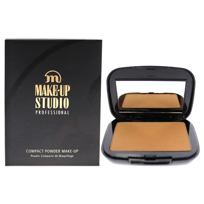 Compact Powder Foundation 3-In-1 - 3 Medium to dark by Make-Up Studio for Women - 0.35 oz Foundation