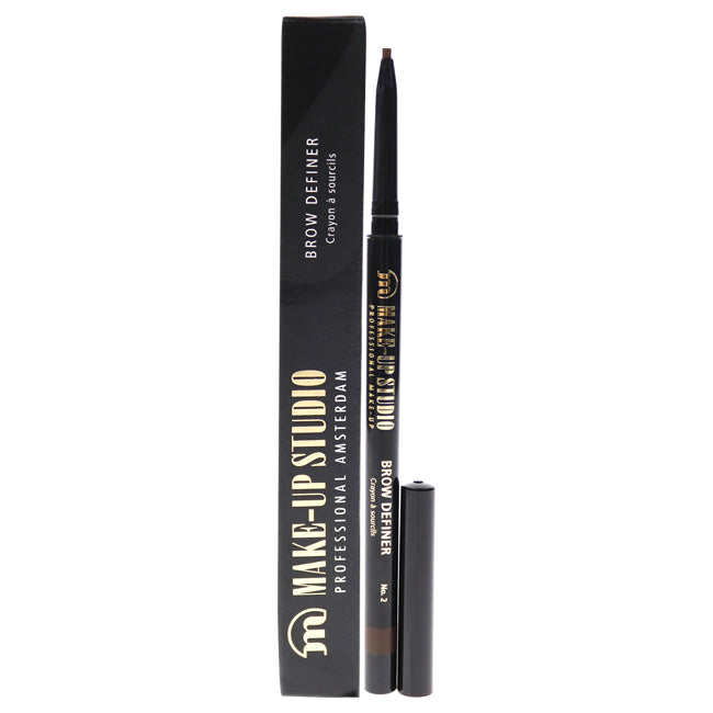Brow Definer - 2 Dark by Make-Up Studio for Women - 1 Pc Eyebrow Pencil