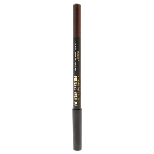 Natural Liner Pencil - 2 Brown by Make-Up Studio for Women - 0.04 oz yeliner