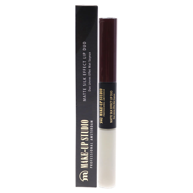 Matte Silk Effect Lip Duo - Juicy Blackberry by Make-Up Studio for Women - 0.1 oz Lipstick