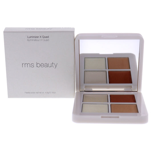 Luminizer X Quad Highlighter by RMS Beauty for Women - 0.16 oz Highlighter
