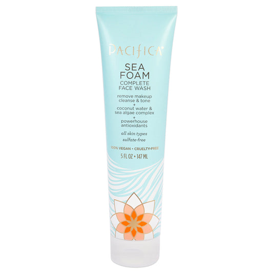 Sea Foam Complete Face Wash by Pacifica for Unisex - 5 oz Cleanser
