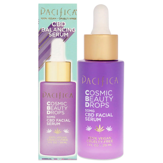 Cosmic Beauty Drops CBD Balancing Serum by Pacifica for Unisex - 1 oz Serum
