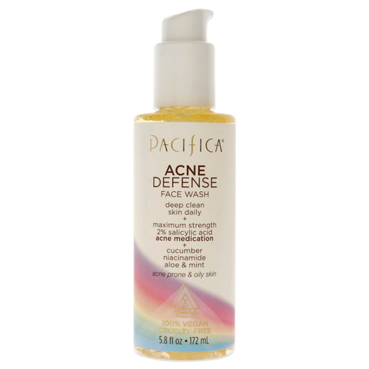Acne Defense Face Wash by Pacifica for Unisex - 5.8 oz Cleanser
