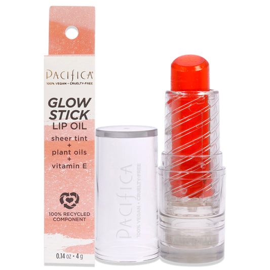 Glow Stick Lip Oil - Pale Sunset by Pacifica for Women - 0.14 oz Lip Oil