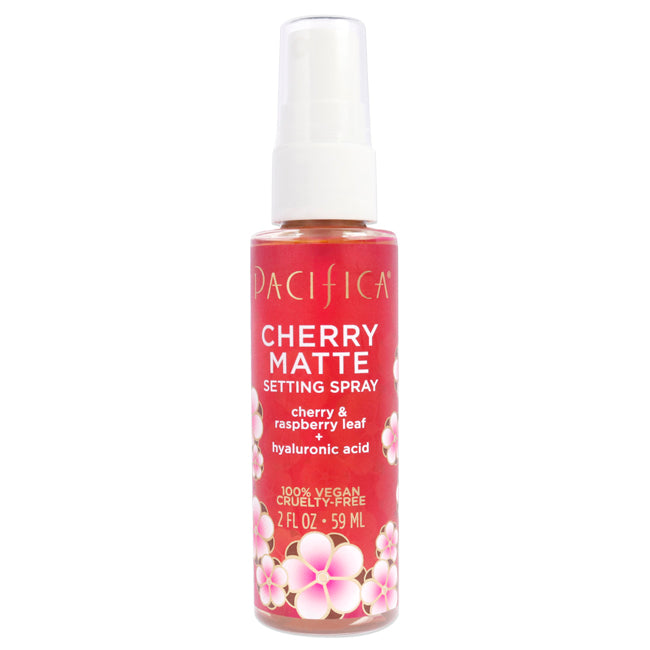 Cherry Matte Setting Spray by Pacifica for Women - 2 oz Setting Spray