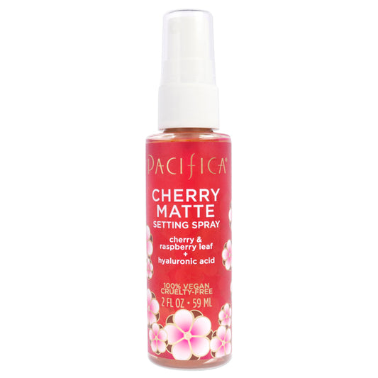 Cherry Matte Setting Spray by Pacifica for Women - 2 oz Setting Spray