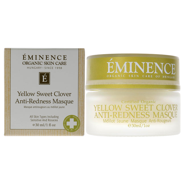 Yellow Sweet Clover Anti-Redness Masque by Eminence for Unisex - 1 oz Mask