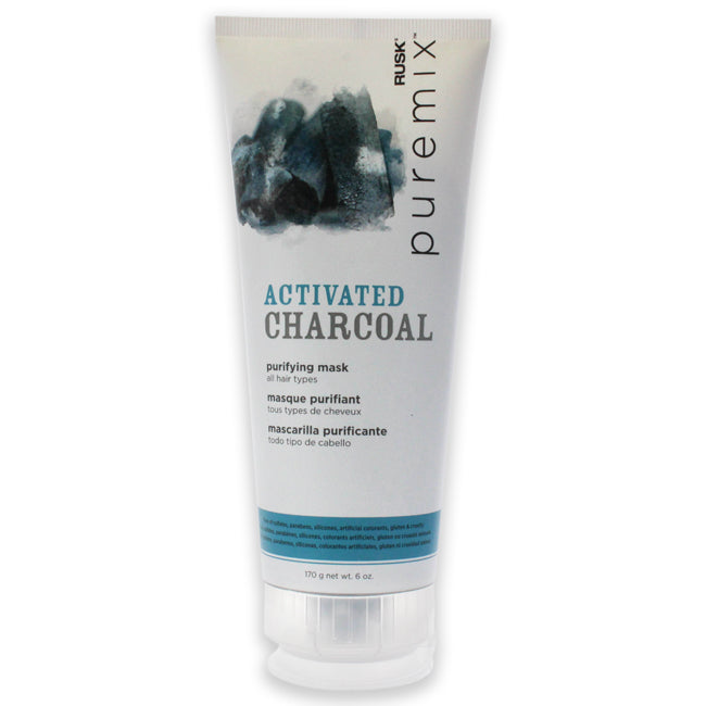 Puremix Activated Charcoal Purifying Mask by Rusk for Unisex - 6 oz Mask