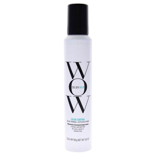 Color Control Blue Toning Plus Styling Foam by Color Wow for Women - 6.8 oz Foam