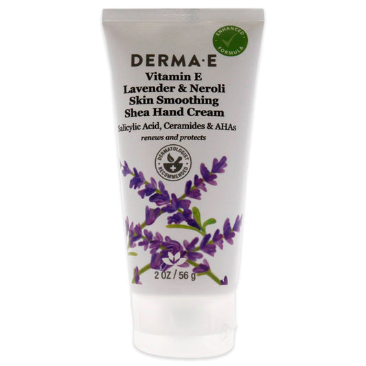 Vitamin E Skin Smoothing Shea Hand Cream - Lavender and Neroli by Derma-E for Unisex - 2 oz Cream