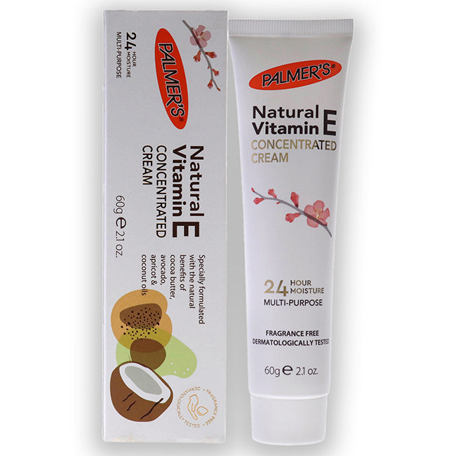 Natural Vitamin E Concentrated Cream by Palmers for Unisex - 2.1 oz Cream