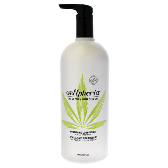 Wellphoria CBD Nourishing Conditioner by Zotos for Unisex - 32 oz Conditioner