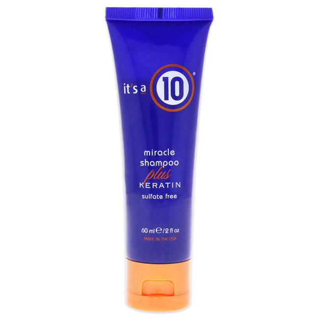Miracle Shampoo Plus Keratin by Its A 10 for Unisex - 2 oz Shampoo