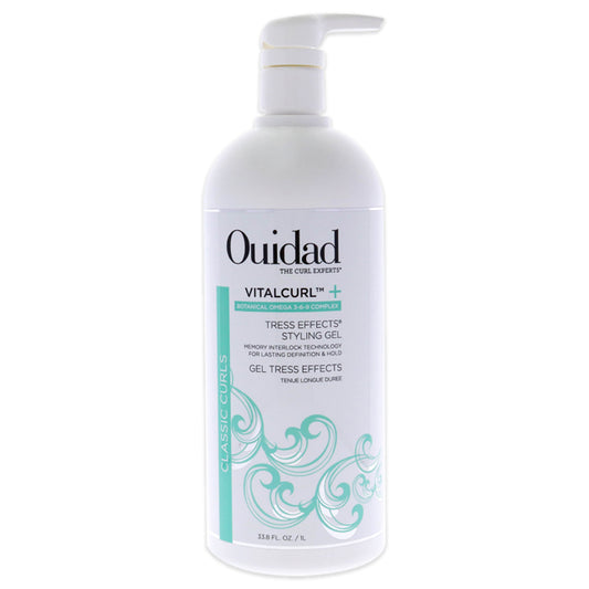 VitalCurl Plus Tress Effects Styling Gel by Ouidad for Unisex - 33.8 oz Gel