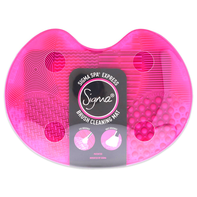 Sigma Spa Express Brush Cleaning Mat - Pink by SIGMA Beauty for Women - 1 Pc Brush Cleaner