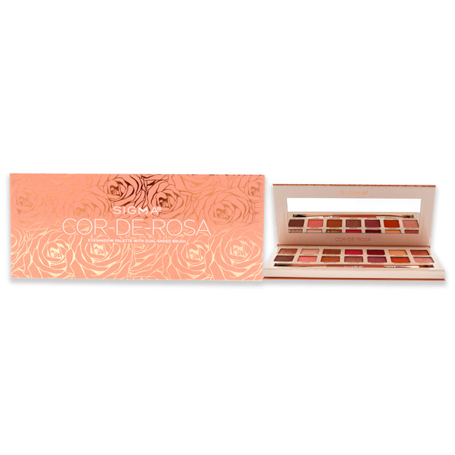 Cor-De-Rosa Eyeshadow Palette by SIGMA Beauty for Women - 1 Pc Eye Shadow