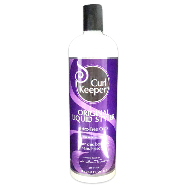 Original Liquid Styler Frizz-Free Curls by Curl Keeper for Unisex - 33.8 oz Oil