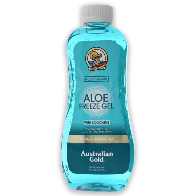 Aloe Freeze Gel with Lidocaine by Australian Gold for Unisex - 8 oz Gel