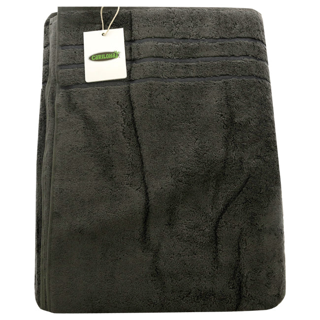 Bamboo Bath Sheet - Onyx by Cariloha for Unisex - 1 Pc Towel