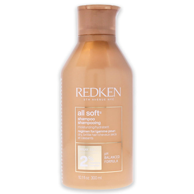 All Soft Shampoo-NP by Redken for Unisex - 10.1 oz Shampoo