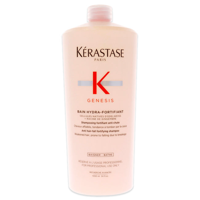 Genesis Bain Hydra-Fortifiant Shampoo by Kerastase for Unisex - 34 oz Shampoo