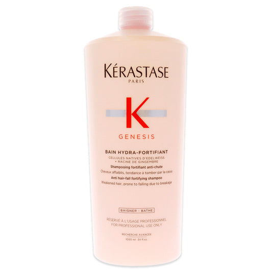 Genesis Bain Hydra-Fortifiant Shampoo by Kerastase for Unisex - 34 oz Shampoo