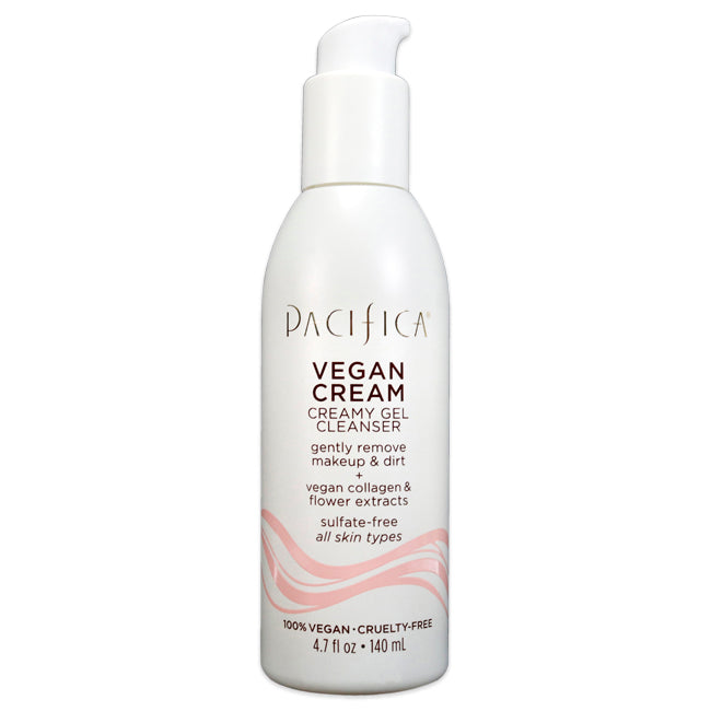 Vegan Cream Creamy Gel Cleanser by Pacifica for Unisex - 4.7 oz Cleanser