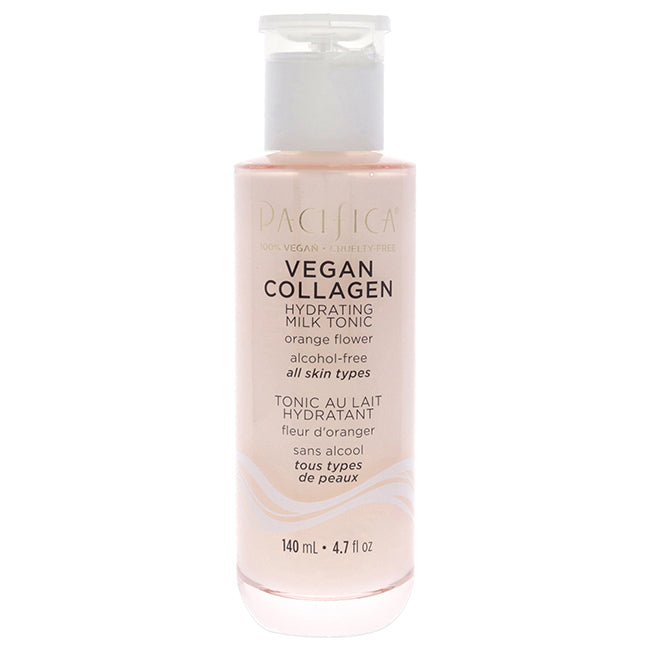 Vegan Collagen Hydrating Milk Tonic by Pacifica for Unisex - 4.7 oz Tonic