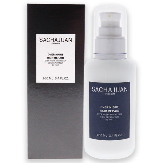 Over Night Hair Repair by Sachajuan for Unisex - 3.4 oz Treatment