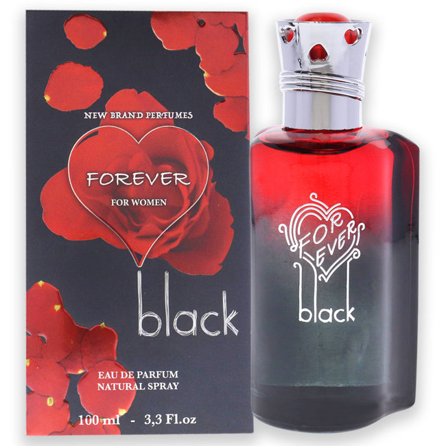 Forever Black by New Brand for Women - 3.3 oz EDP Spray