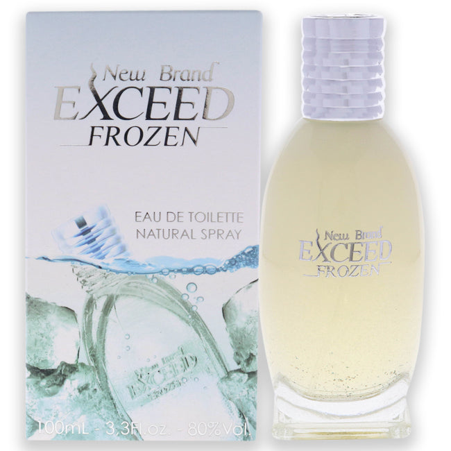 Exceed Frozen by New Brand for Men - 3.3 oz EDT Spray