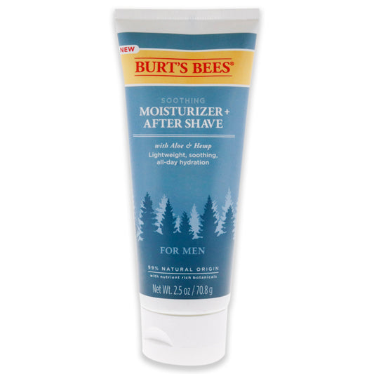 Soothing Moisturizer Plus After Shave by Burts Bees for Men - 2.5 oz After Shave