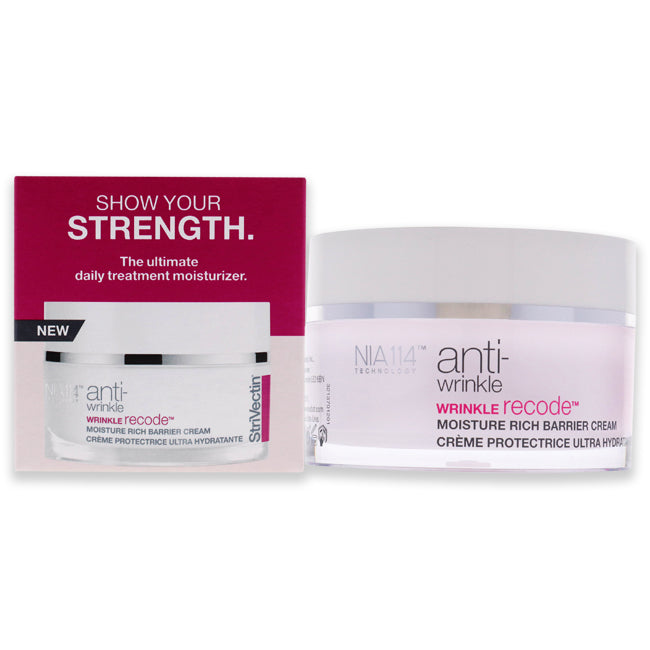 Wrinkle Recode Moisture Rich Barrier Cream by Strivectin for Unisex - 1.7 oz Cream