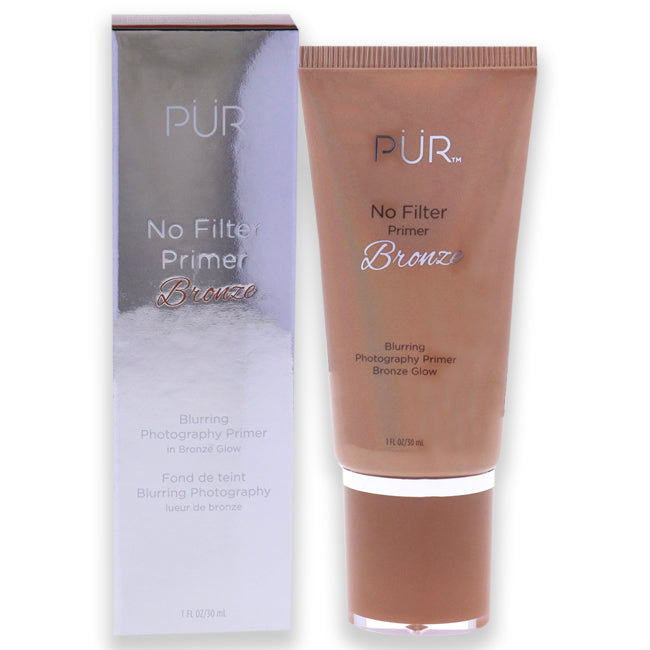 No Filter Blurring Photography Primer - Bronze Glow by Pur Minerals for Women - 1 oz Primer