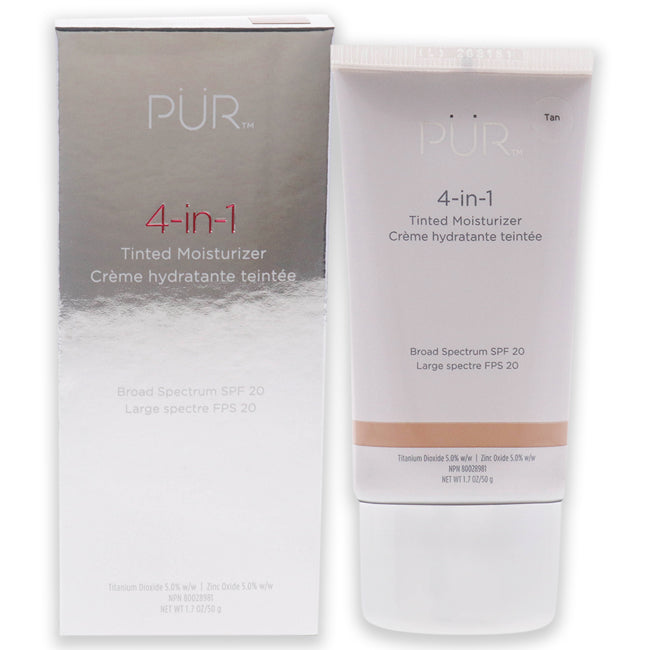 4-In-1 Tinted Moisturizer SPF 20 - Tan by Pur Minerals for Women - 1.7 oz Makeup