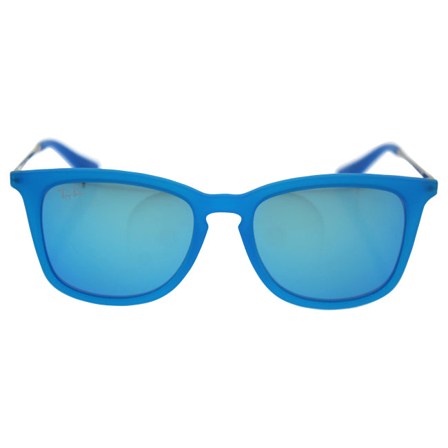 Ray Ban RJ 9063S 7011-55 - Light Blue-Gunmetal Blue by Ray Ban for Kids - 48-16-130 mm Sunglasses