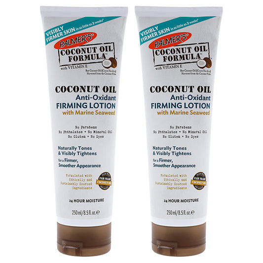 Coconut Oil Anti-Oxidant Firming Lotion - Pack of 2 by Palmers for Unisex - 8.5 oz Body Lotion