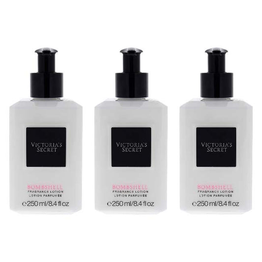 Bombshell Fragrance Lotion by Victorias Secret for Women - 8.4 oz Body Lotion - Pack of 3