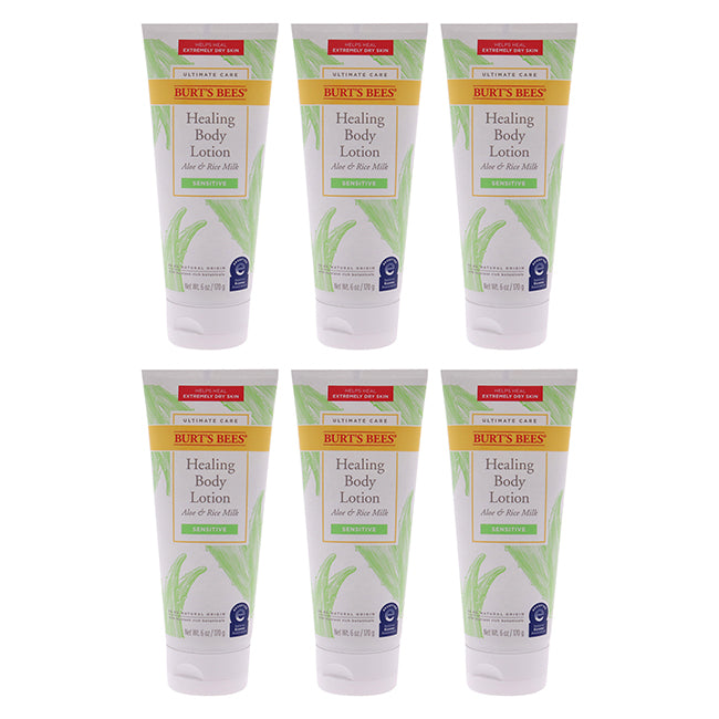 Ultimate Care Body Lotion by Burts Bees for Unisex - 6 oz Body Lotion - Pack of 6
