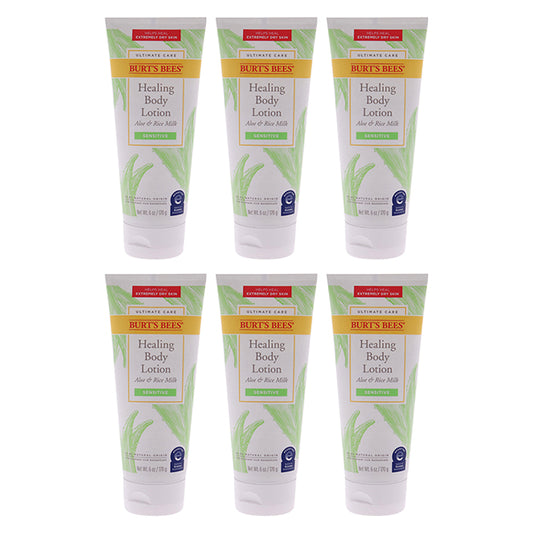 Ultimate Care Body Lotion by Burts Bees for Unisex - 6 oz Body Lotion - Pack of 6