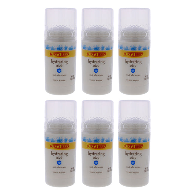 Hydrating Facial Stick by Burts Bees for Unisex - 1.1 oz Moisturizer - Pack of 6