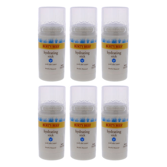 Hydrating Facial Stick by Burts Bees for Unisex - 1.1 oz Moisturizer - Pack of 6
