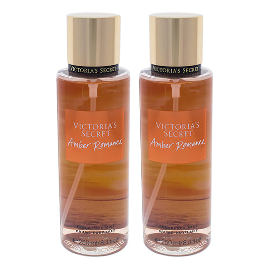 Amber Romance by Victorias Secret for Women - 8.4 oz Fragrance Mist - Pack of 2