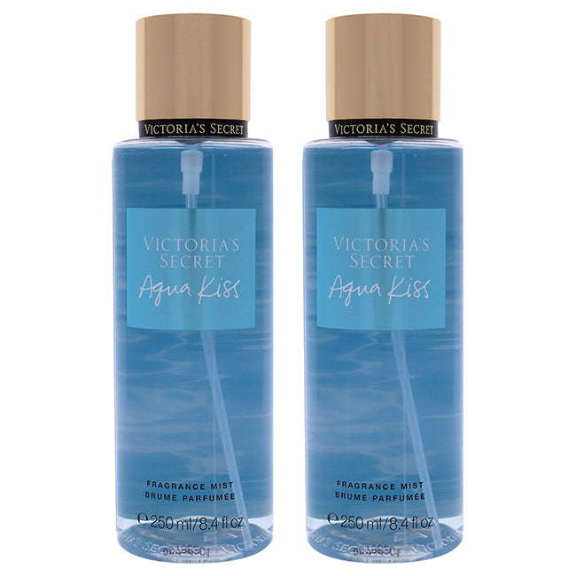 Aqua Kiss by Victorias Secret for Women - 8.4 oz Fragrance Mist - Pack of 2